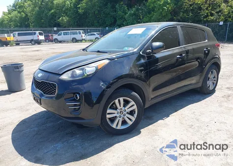 2019 Kia Sportage Lx z USA, uszkodzony, nr VIN KNDPMCACXK7543279